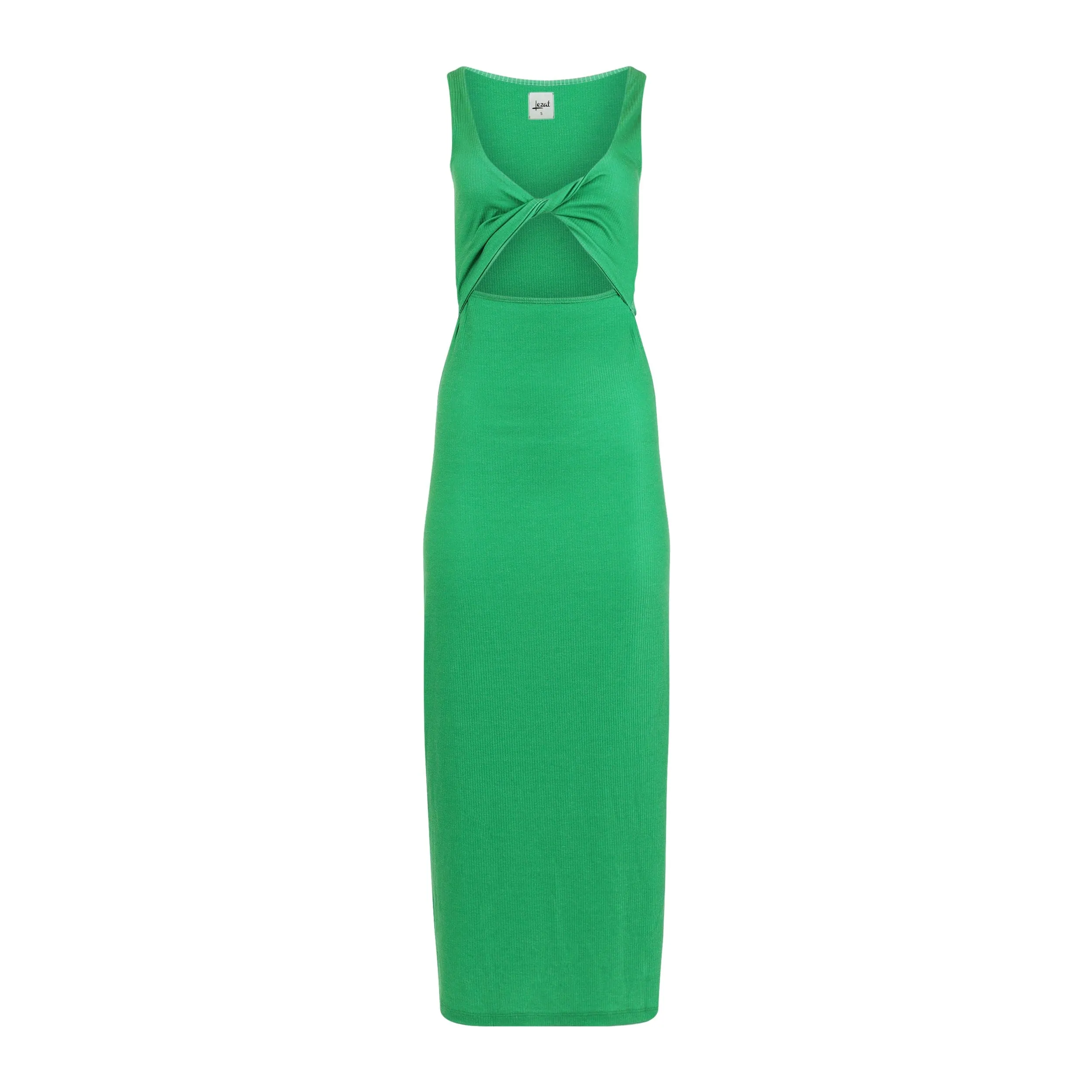 Krista Twist Dress - Kelly Green sold by Lezat