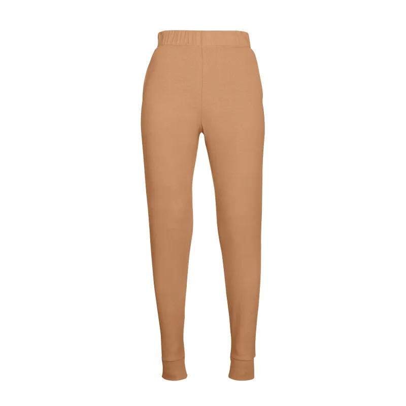Self-Love Rib Jogger Pant - Beige sold by Lezat