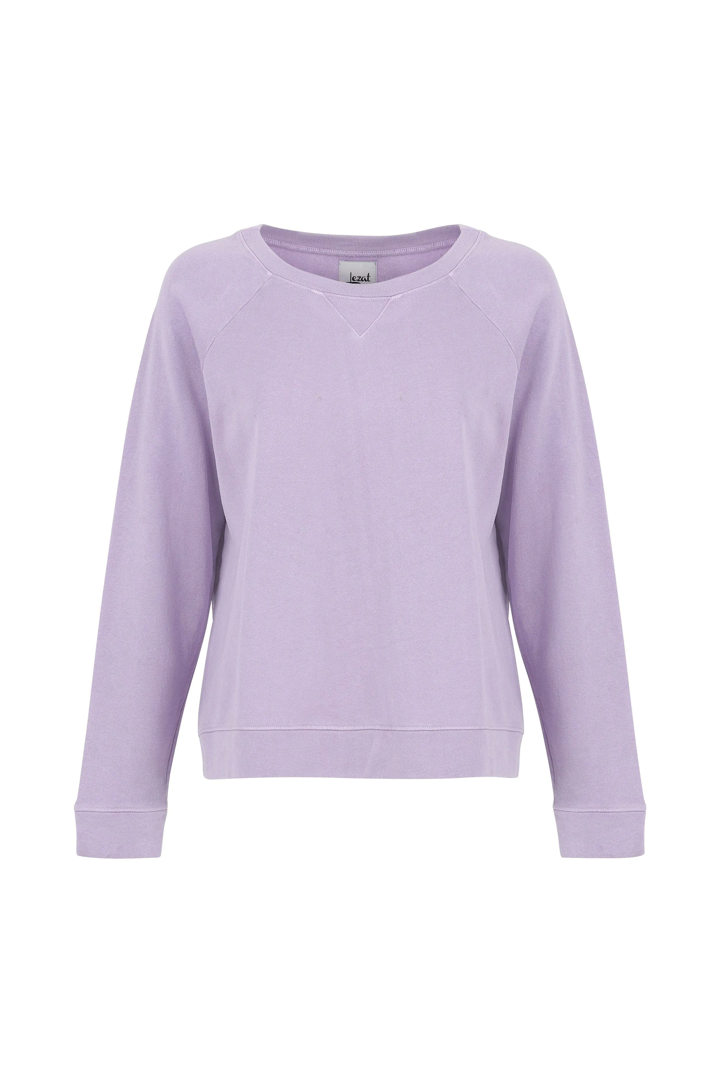 Melody Everyday Organic Cotton Pullover Sweatshirt - Lavender sold by Lezat