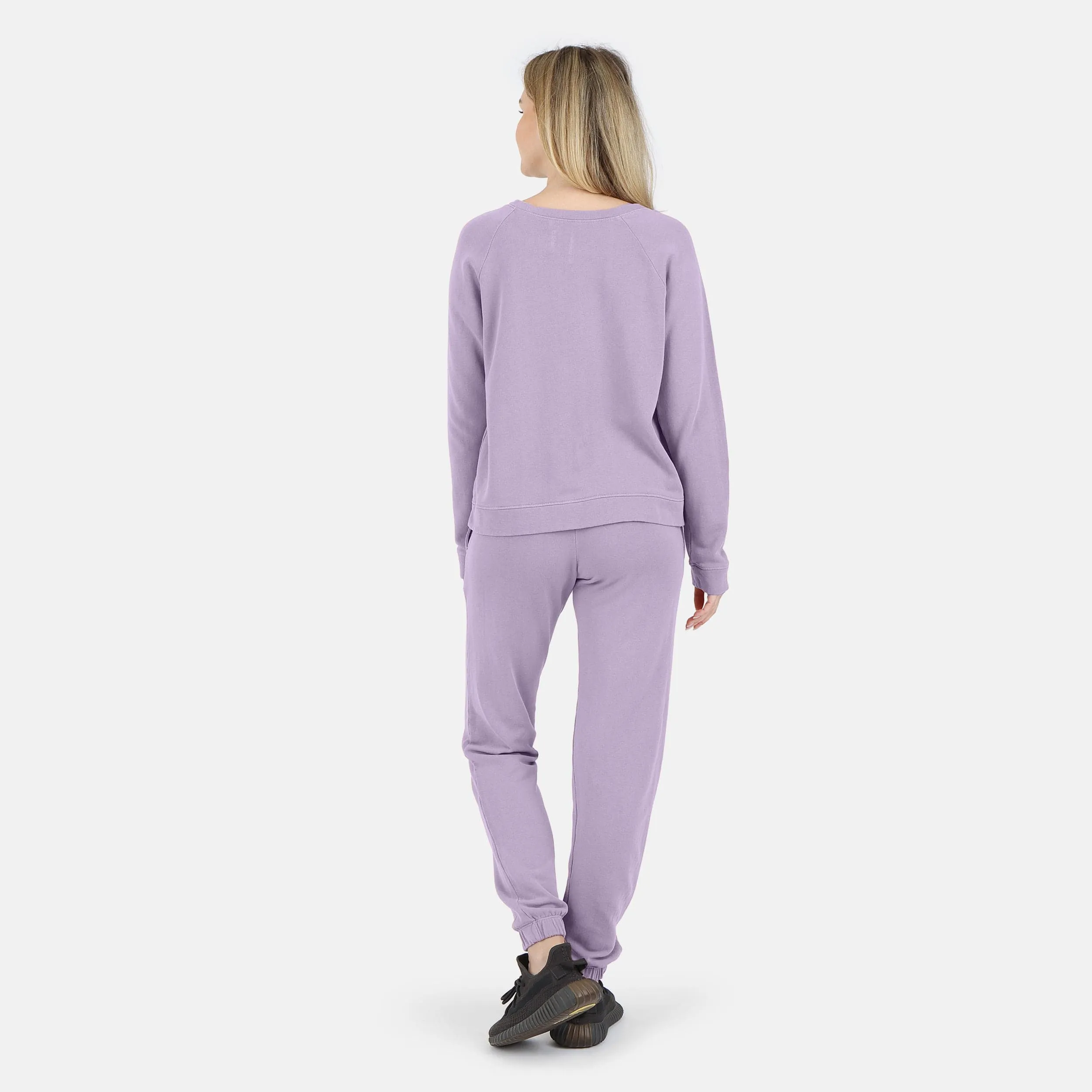 Melody Everyday Organic Cotton Pullover Sweatshirt - Lavender sold by Lezat product image thumbnail 5
