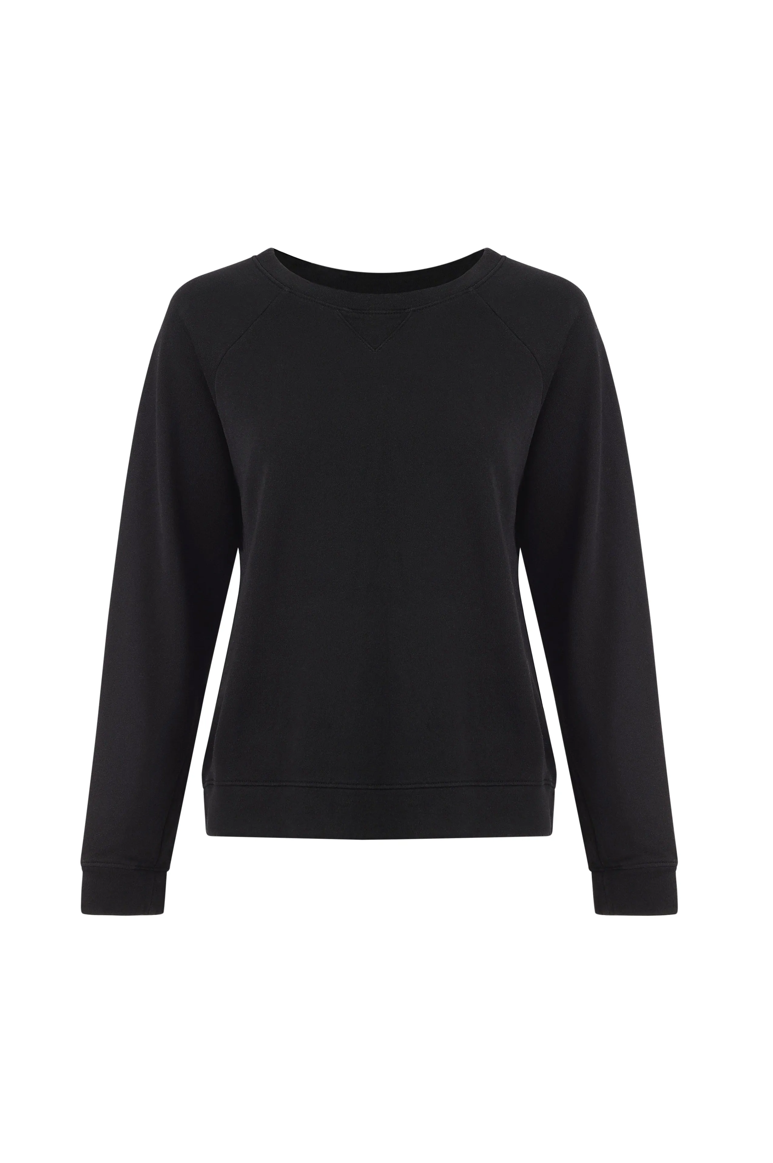 Melody Everyday Organic Cotton Pullover Sweatshirt - Black sold by Lezat
