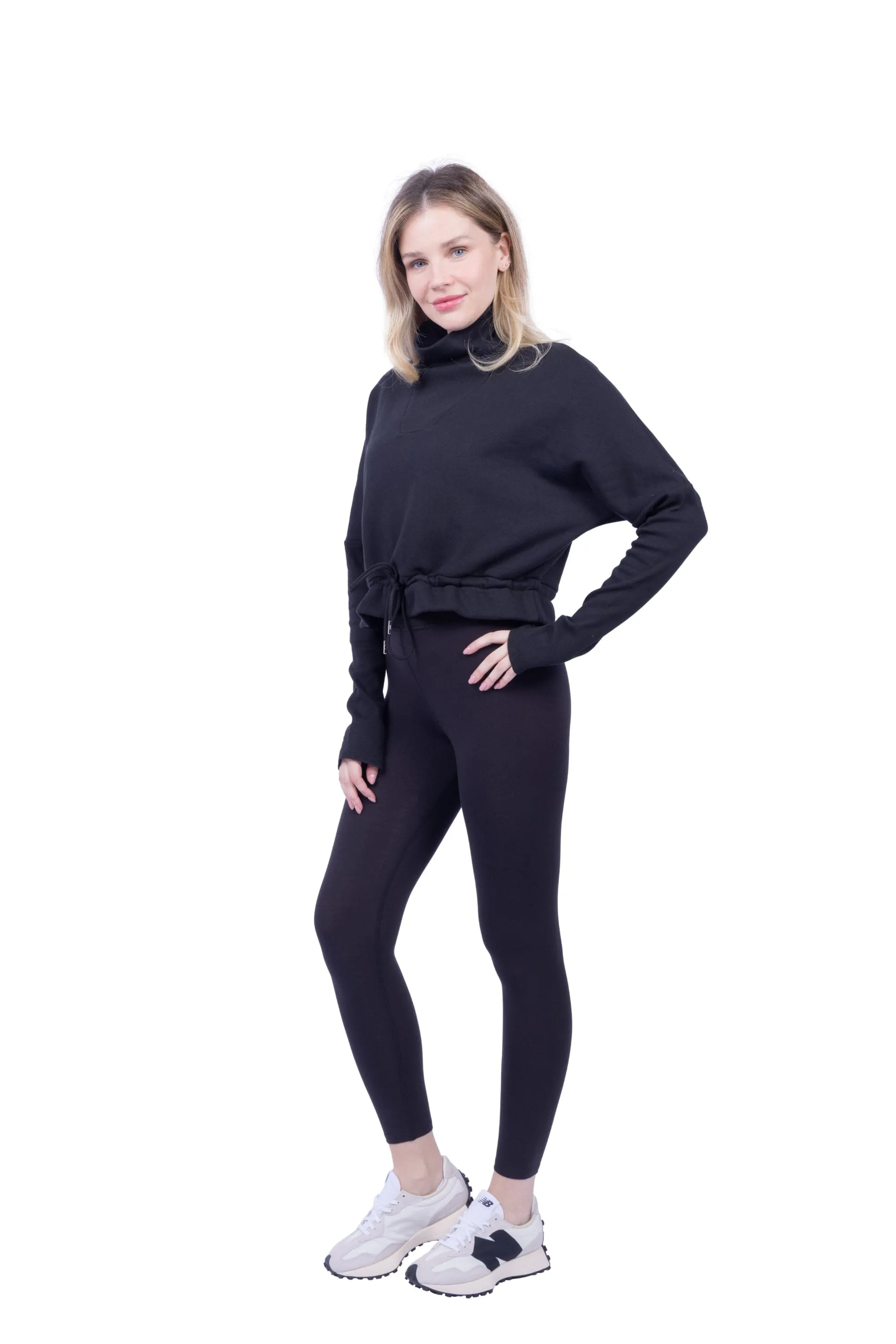 Britney Organic Cotton Roll-Neck Sweatshirt sold by Lezat product image thumbnail 5
