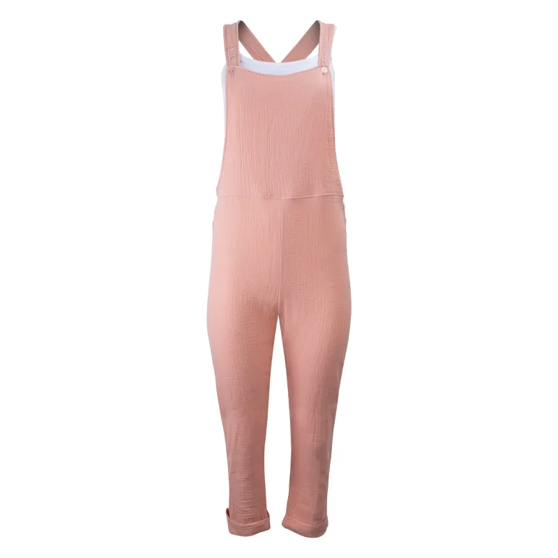 Kali Organic Cotton Jumpsuit - Papaya sold by Lezat