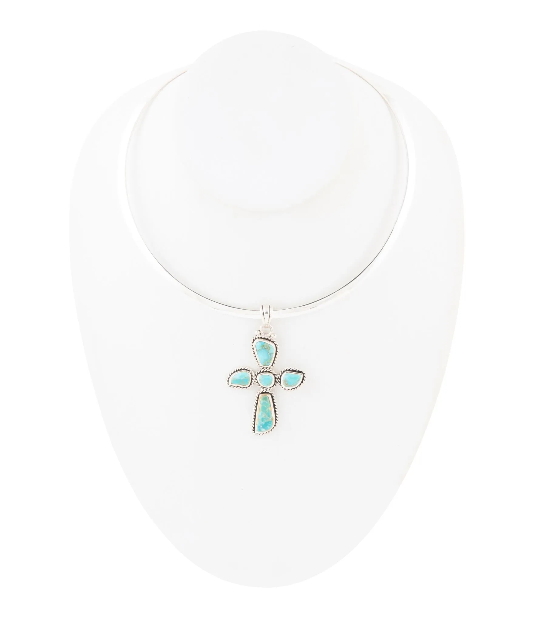 Cross Pendant and Sterling Silver Necklace sold by Barse product image thumbnail 4