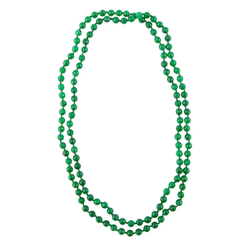 Immeasurable Green Onyx Wrap Necklace sold by Barse