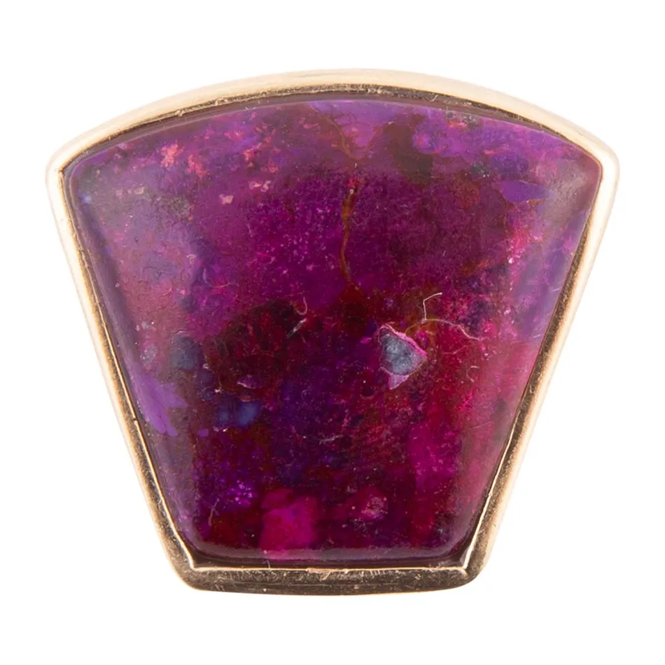 Athena Purple Turquoise Statement Golden Ring sold by Barse product image thumbnail 3