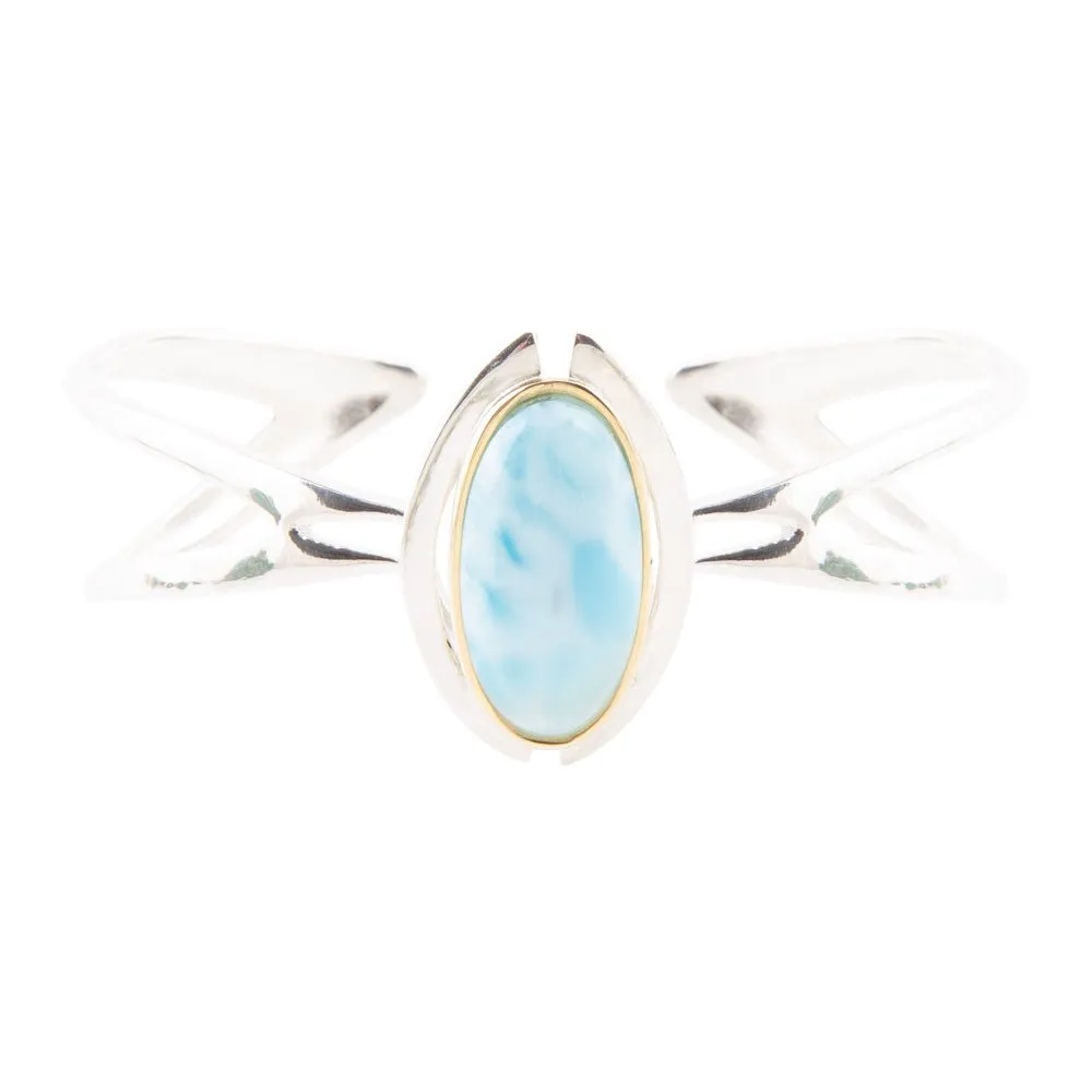 Shine Bright Larimar Cuff Bracelet sold by Barse product image thumbnail 3