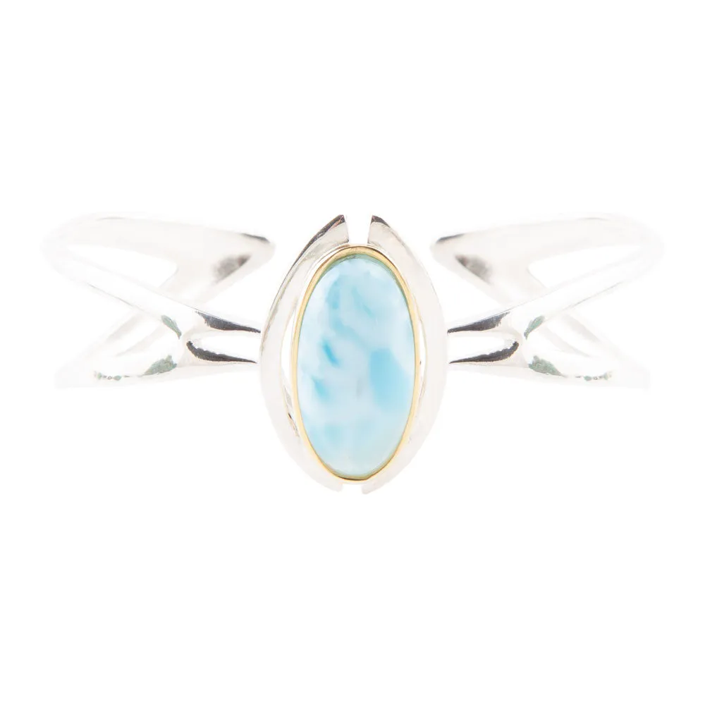Shine Bright Larimar Cuff Bracelet sold by Barse product image thumbnail 4