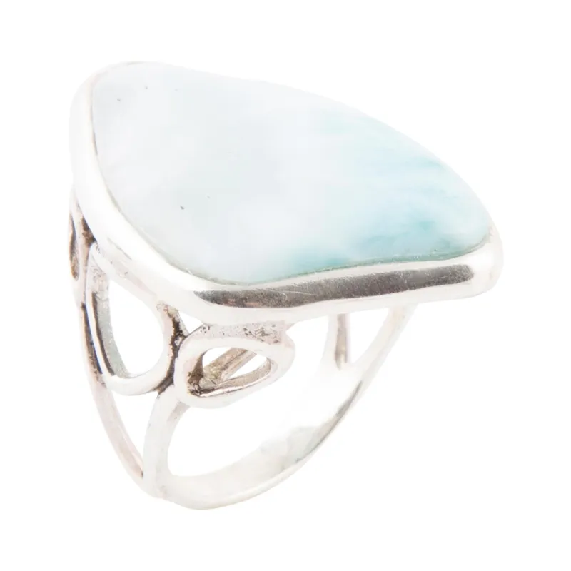 Natural Wonders Blue Larimar and Sterling Silver Ring sold by Barse