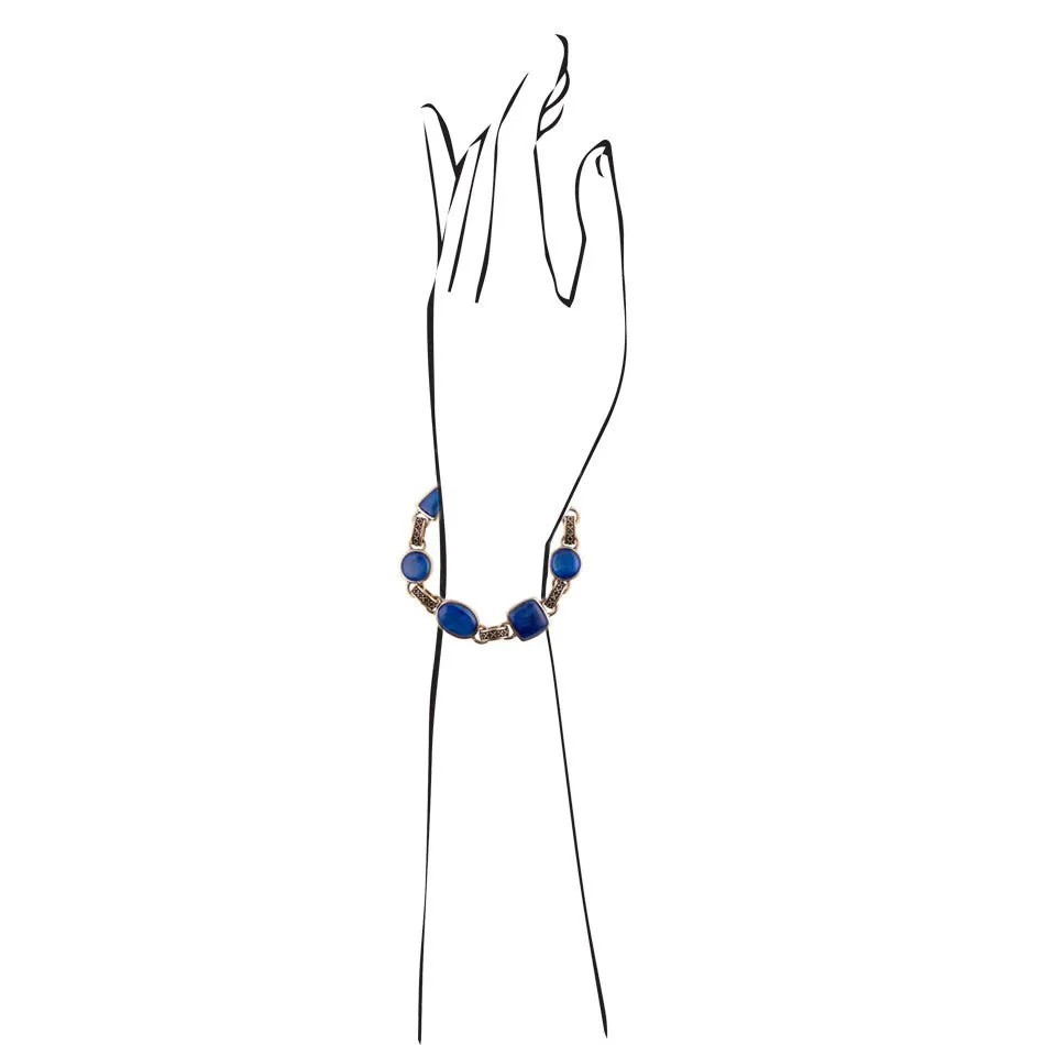Royal Lapis Lazuli Bracelet sold by Barse product image thumbnail 2