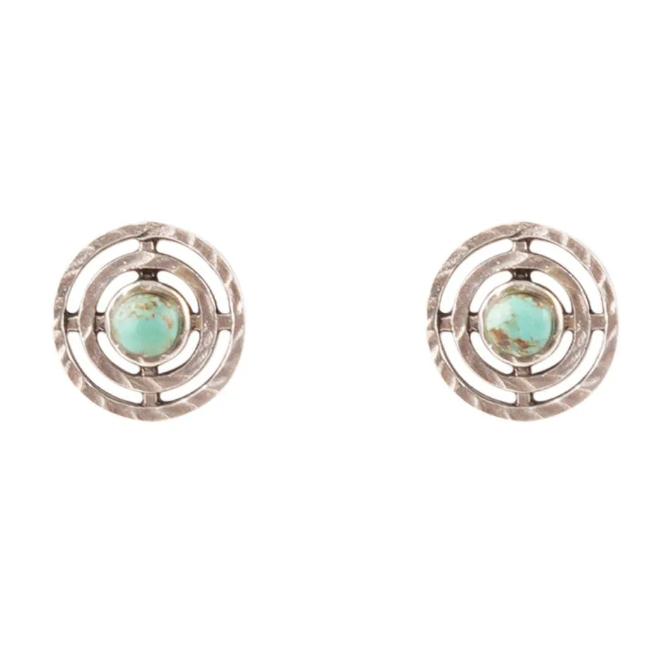 Hypnosis Turquoise and Sterling Silver Earrings sold by Barse product image thumbnail 5
