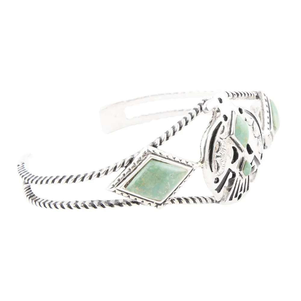 Thunderbird Sterling Silver Bracelet sold by Barse