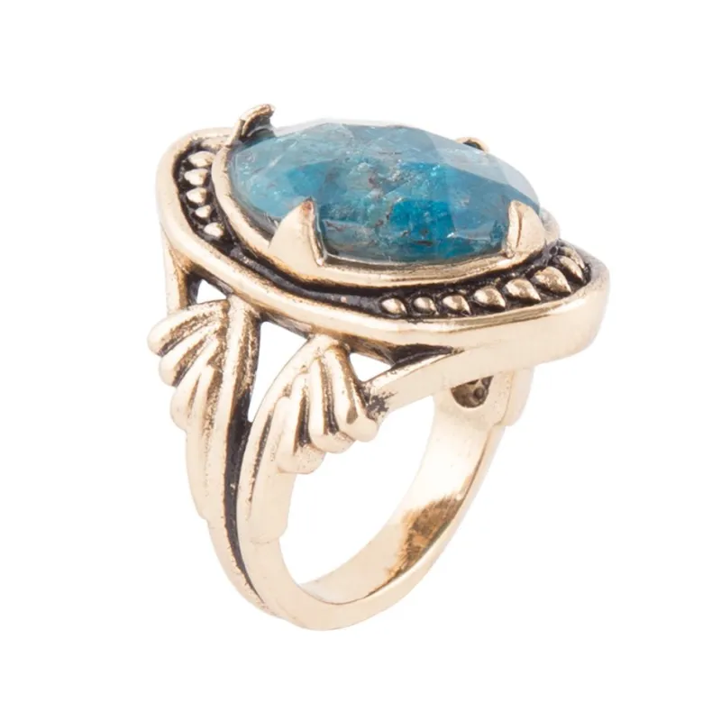 Sweet Dreams Faceted Apatite Ring sold by Barse