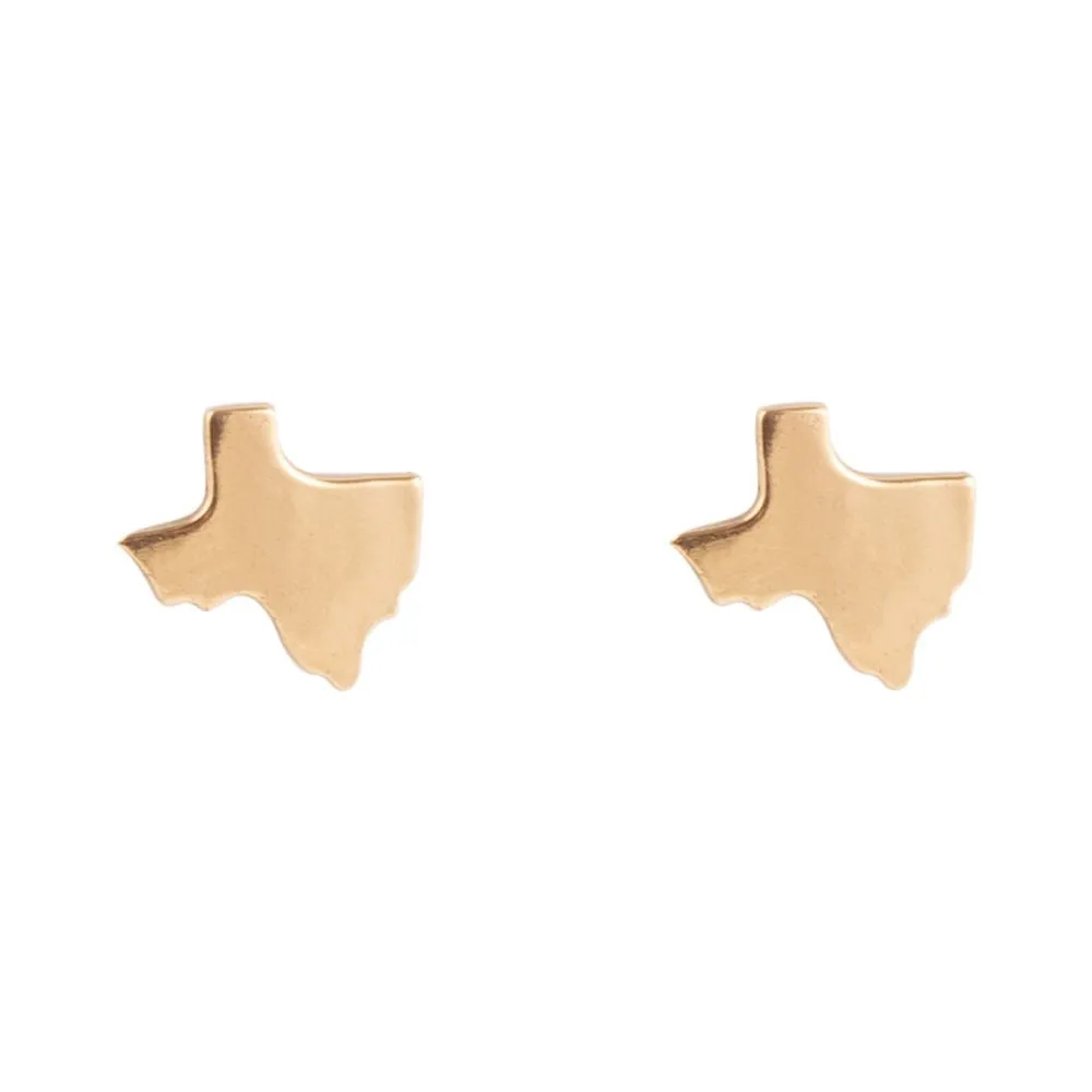 Texas Proud Earring - Bronze sold by Barse