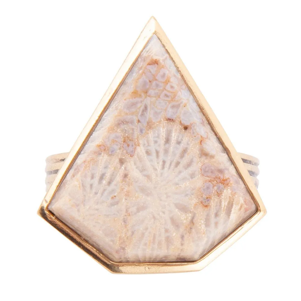 Lafayette Fossilized Coral Ring sold by Barse product image thumbnail 2