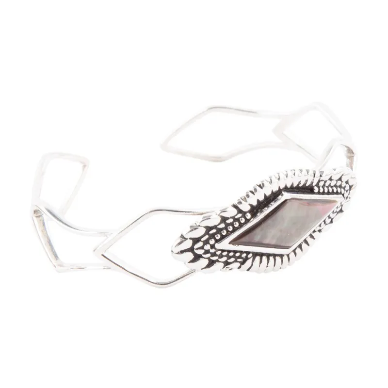 Anemone Black Pearl Cuff Bracelet sold by Barse