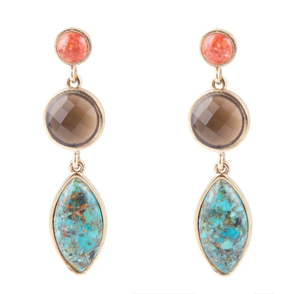 Champion Triple Drop Earrings sold by Barse