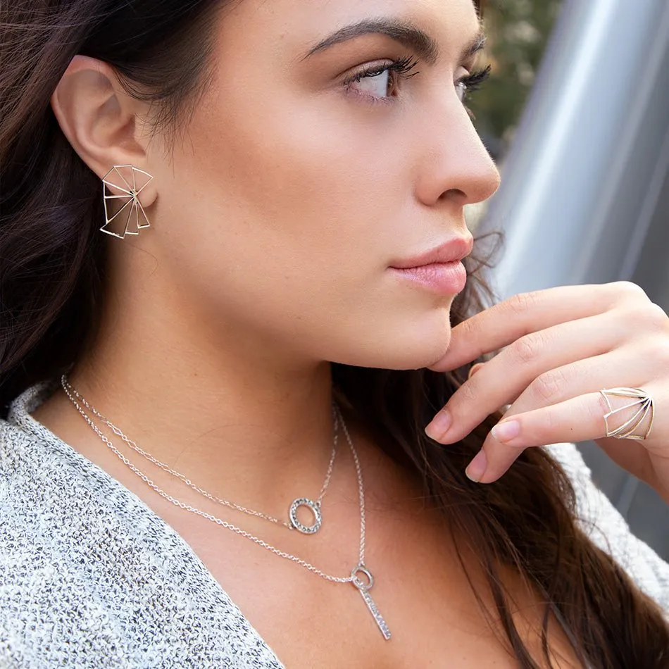 Sterling Silver Multi Angle Ring sold by Barse product image thumbnail 2