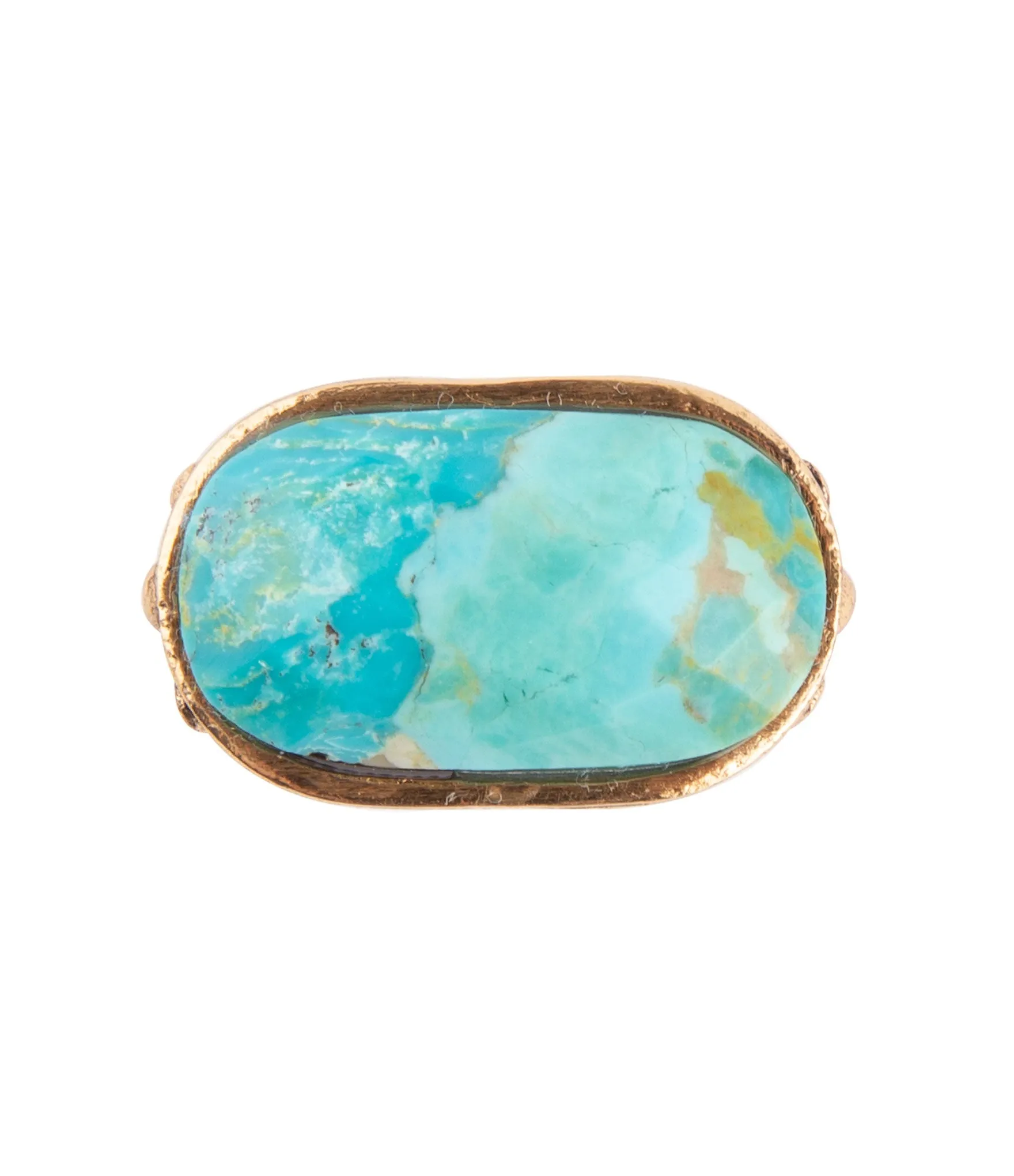 Blue Turquoise Oval Statement Ring sold by Barse product image thumbnail 3
