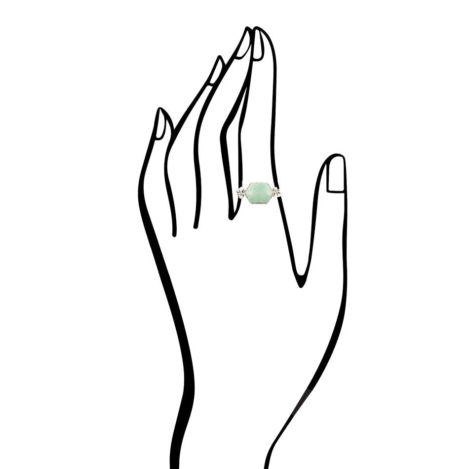 Laurel Turquoise and Sterling Ring sold by Barse product image thumbnail 3