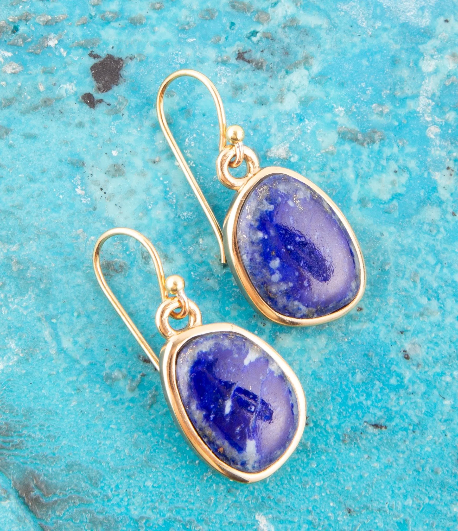 Lapis and Bronze Earrings sold by Barse product image thumbnail 2