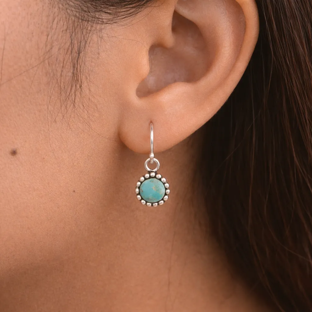 Hope Floats Blue Turquoise Earrings sold by Barse product image thumbnail 2