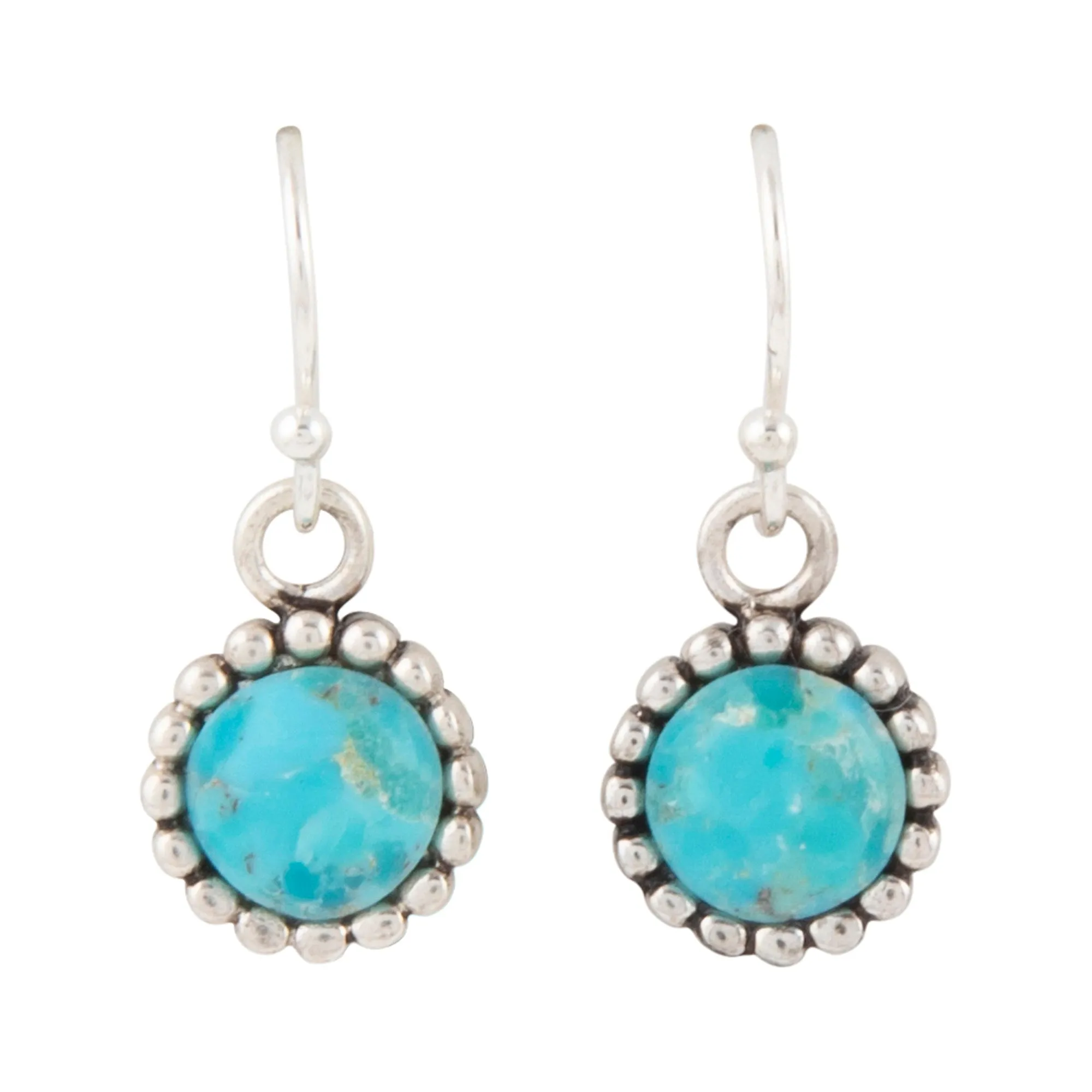 Hope Floats Blue Turquoise Earrings sold by Barse
