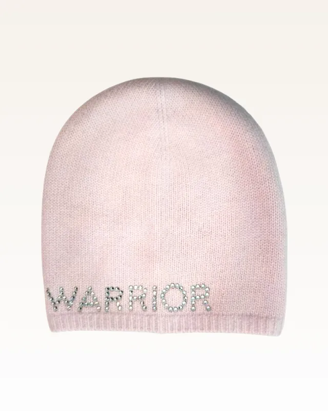 Bedazzled Warrior Cashmere Beanie by Carolyn Rowan sold by Jill Martin