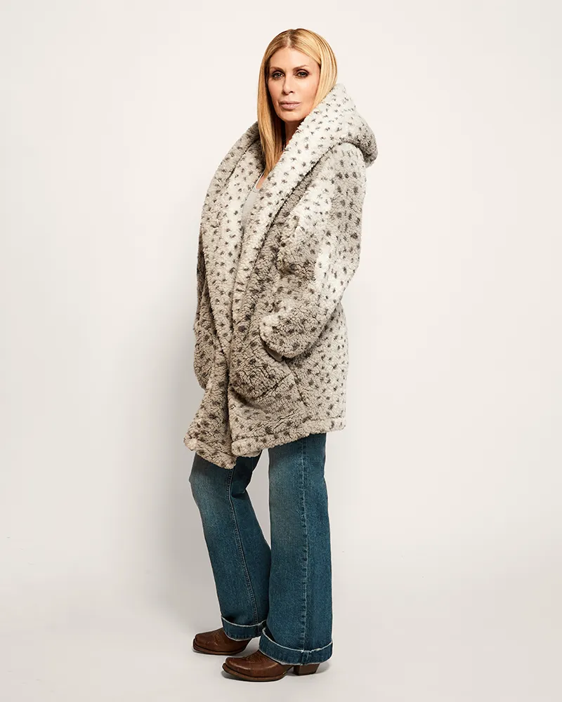 Classic Unisex Sherpa Lounger Jacket sold by Jill Martin product image thumbnail 2