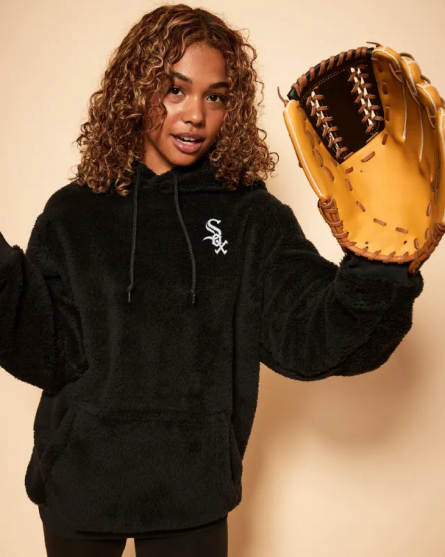 Chicago White Sox Unisex Sherpa Hoodie sold by Jill Martin