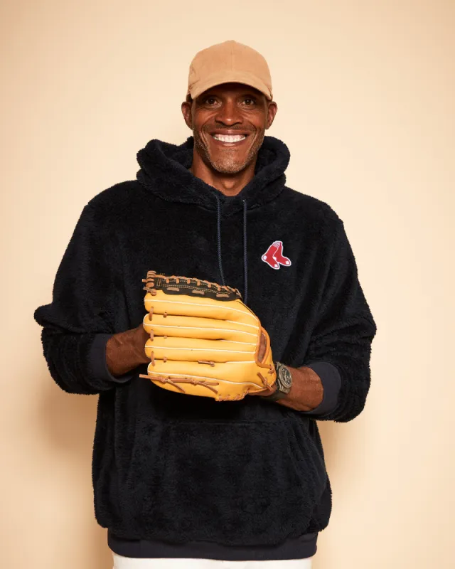 Boston Red Sox Unisex Sherpa Hoodie sold by Jill Martin