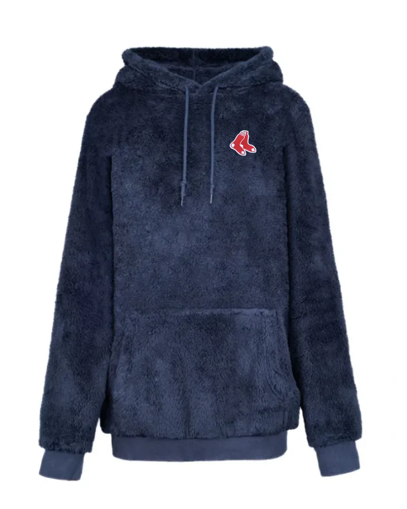 Boston Red Sox Unisex Sherpa Hoodie sold by Jill Martin product image thumbnail 4