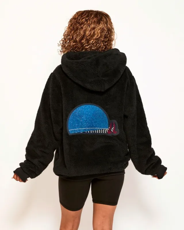 The Wizard Of Oz at Sphere Bedazzled Witch Legs Sherpa Hoodie sold by Jill Martin