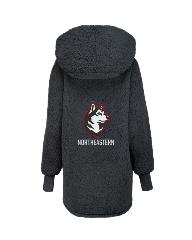 Northeastern University Sherpa Lounger Jacket sold by Jill Martin