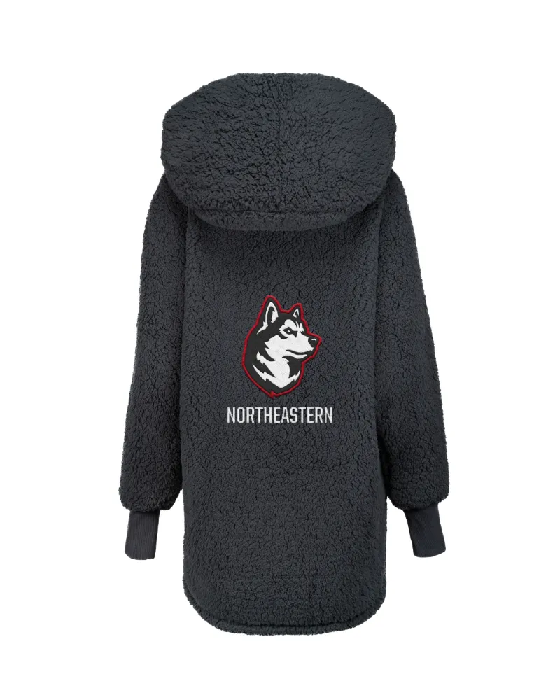 Northeastern University Sherpa Lounger Jacket sold by Jill Martin