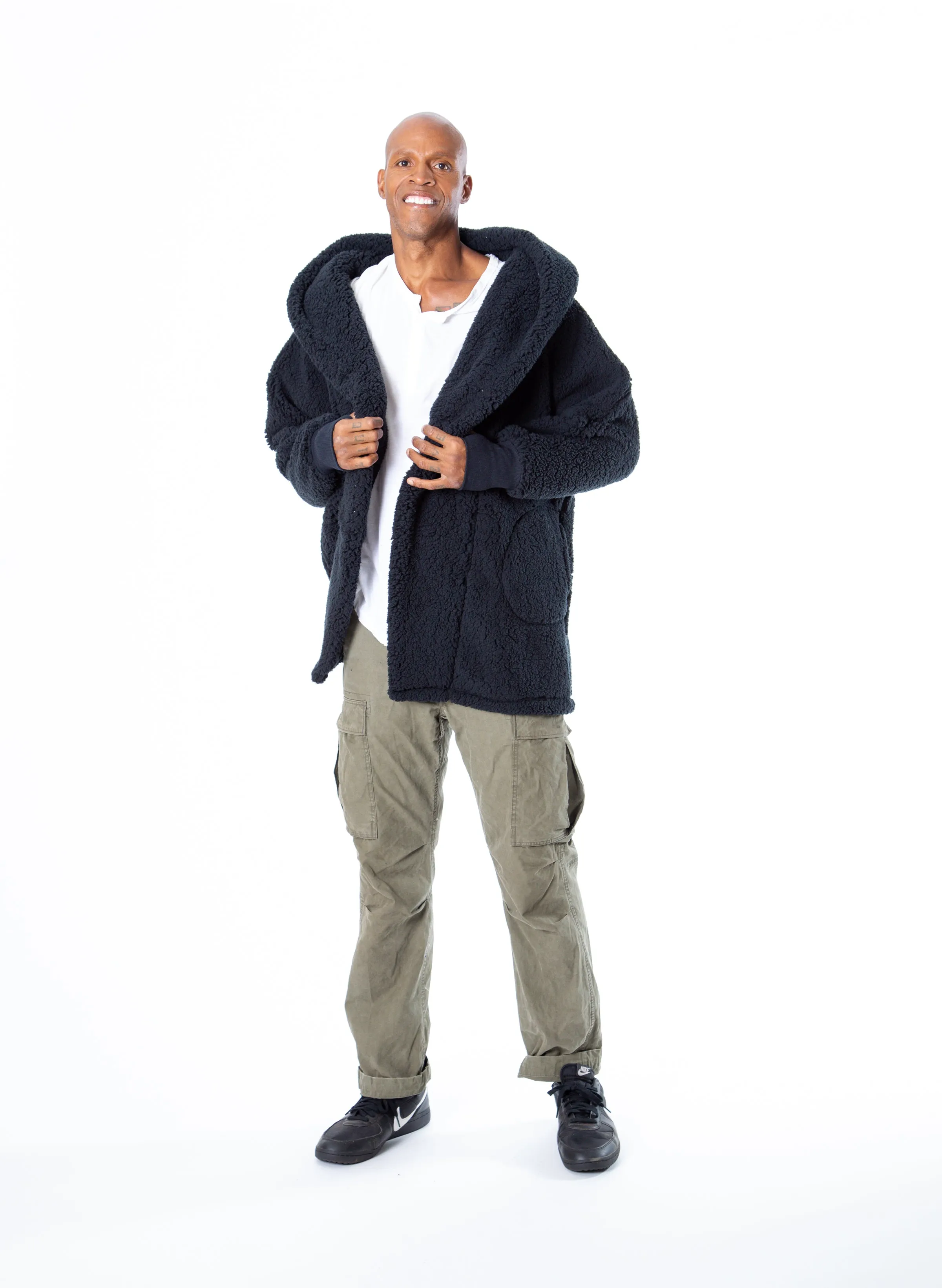 Northeastern University Sherpa Lounger Jacket sold by Jill Martin product image thumbnail 3