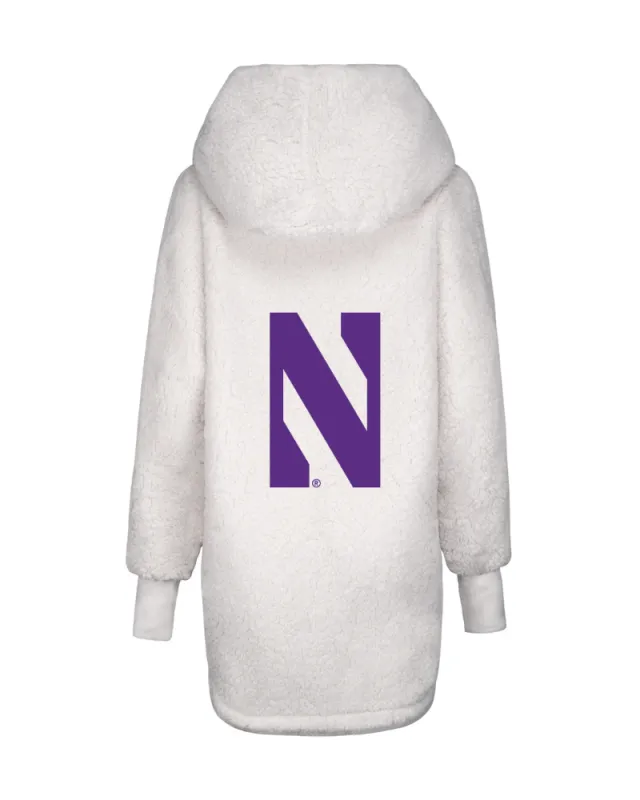 Northwestern University Sherpa Lounger Jacket sold by Jill Martin