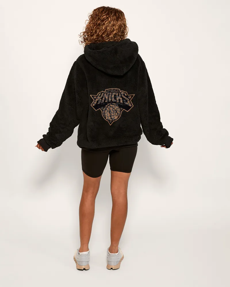 New York Knicks Leopard Logo Hoodie sold by Jill Martin product image thumbnail 2