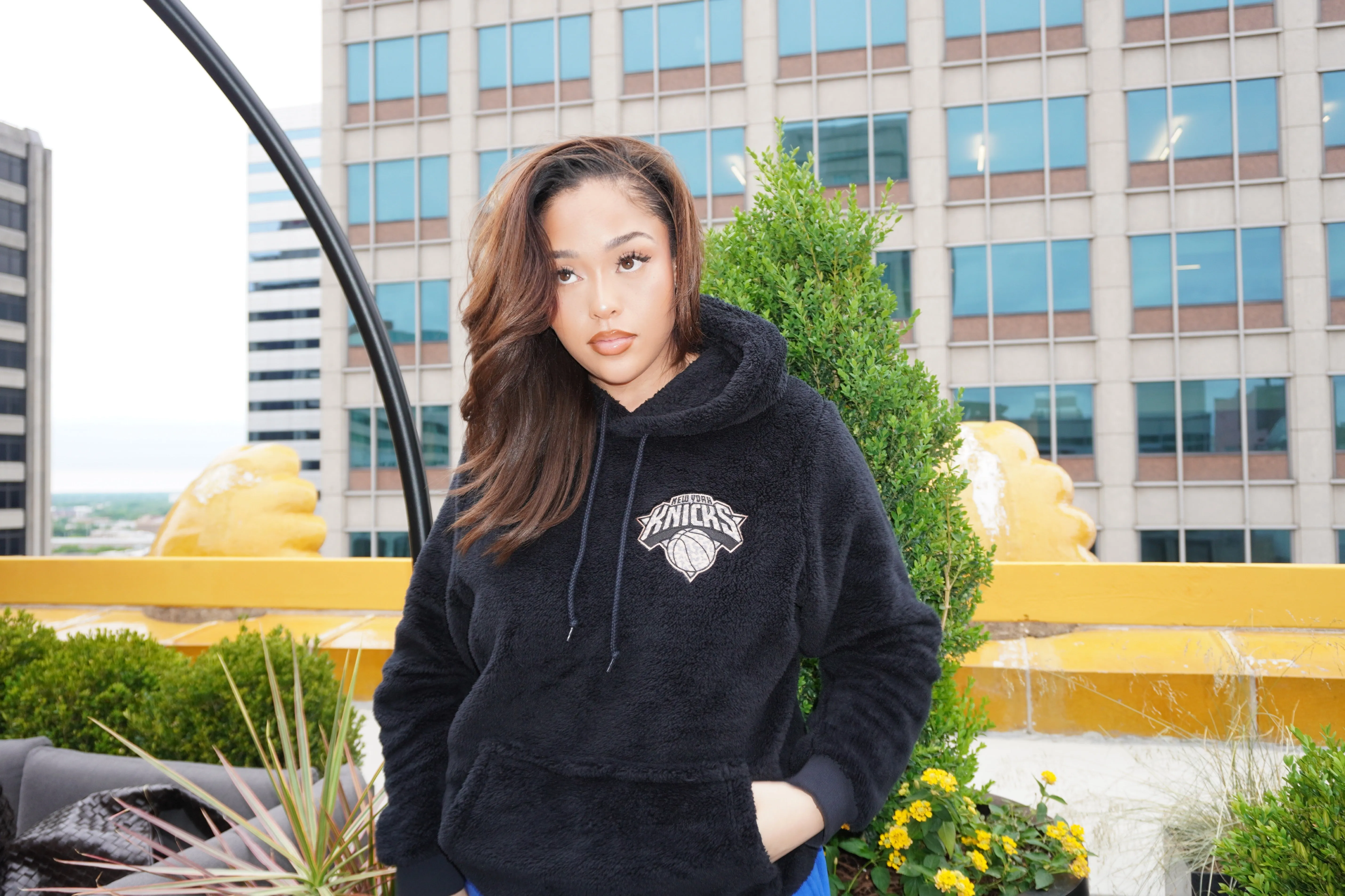 New York Knicks Leopard Logo Hoodie sold by Jill Martin product image thumbnail 4