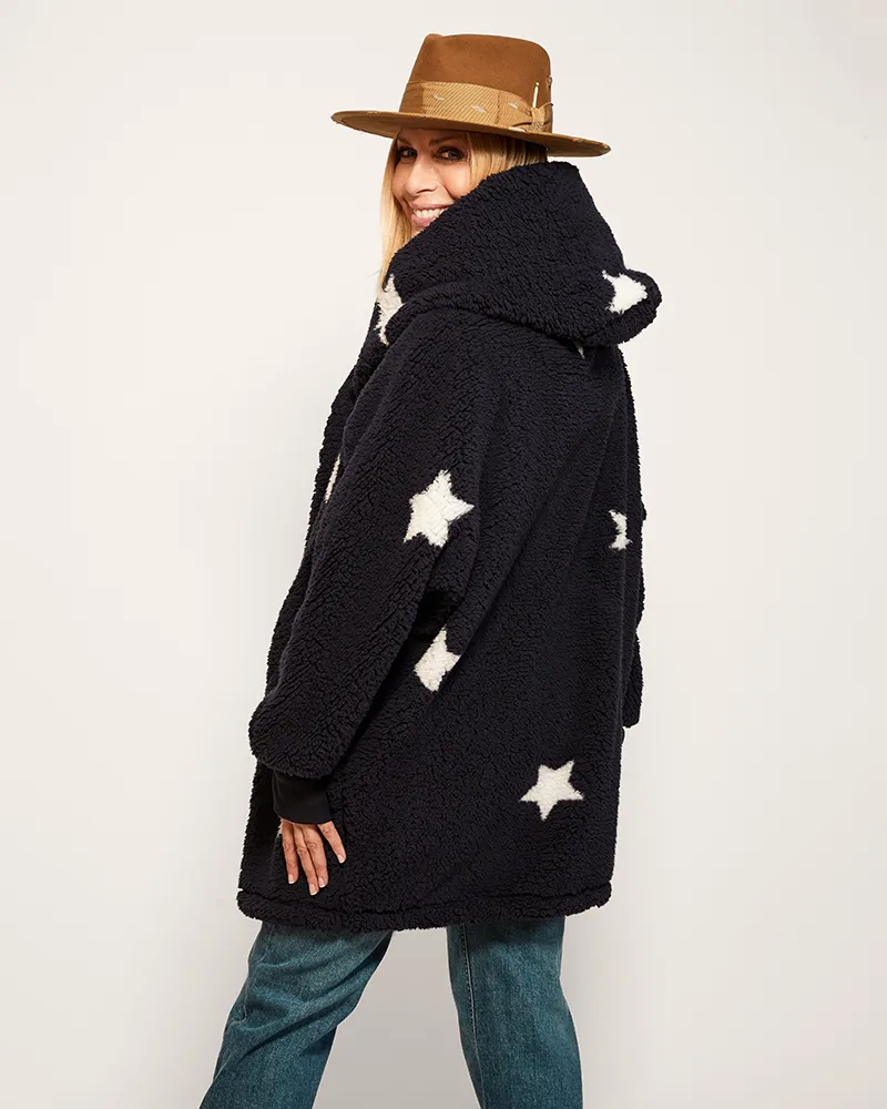 New York Knicks Sherpa Lounger Jacket sold by Jill Martin product image thumbnail 2