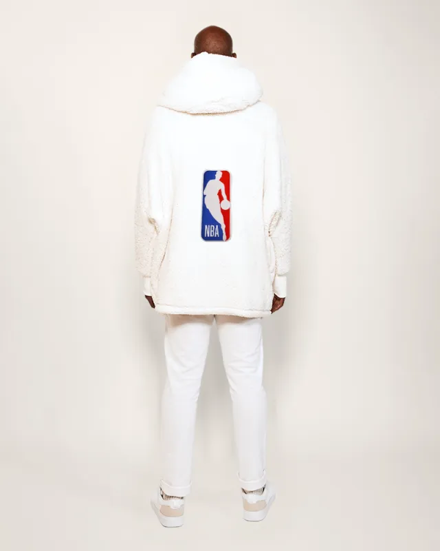 NBA Logoman Sherpa Lounger Jacket sold by Jill Martin