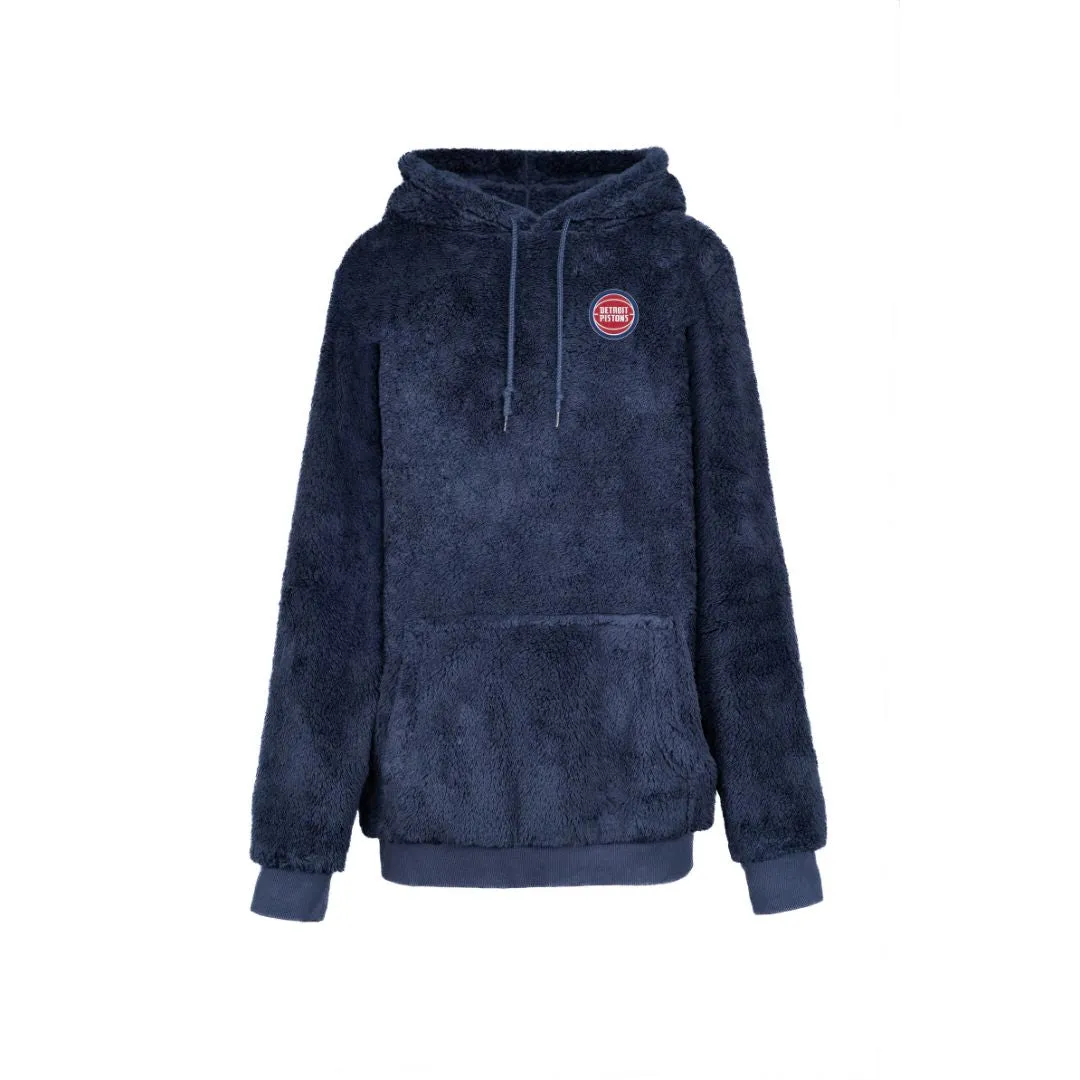 Detroit Pistons Sherpa Hoodie sold by Jill Martin