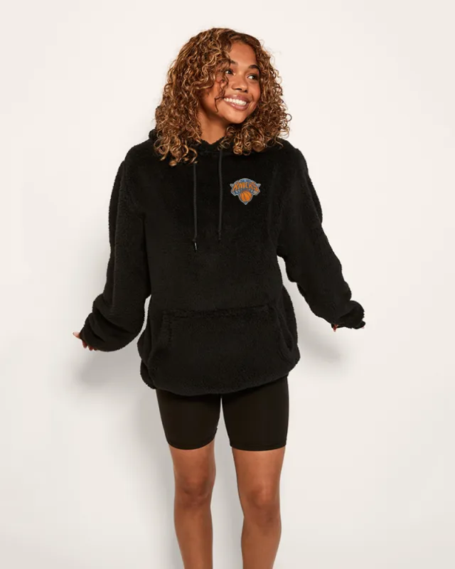 New York Knicks Unisex Sherpa Hoodie sold by Jill Martin