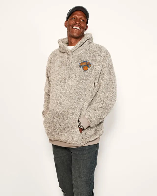 New York Knicks Unisex Sherpa Hoodie sold by Jill Martin
