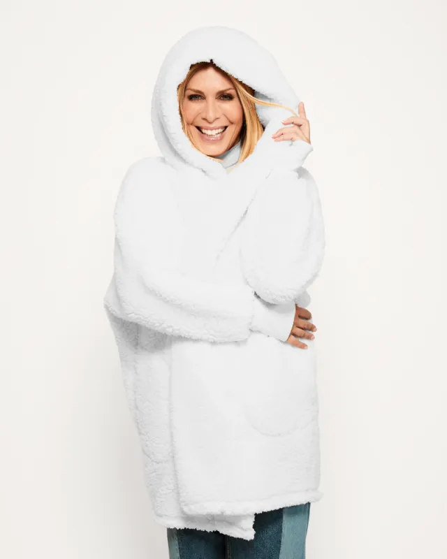 Classic Unisex Sherpa Lounger Jacket sold by Jill Martin