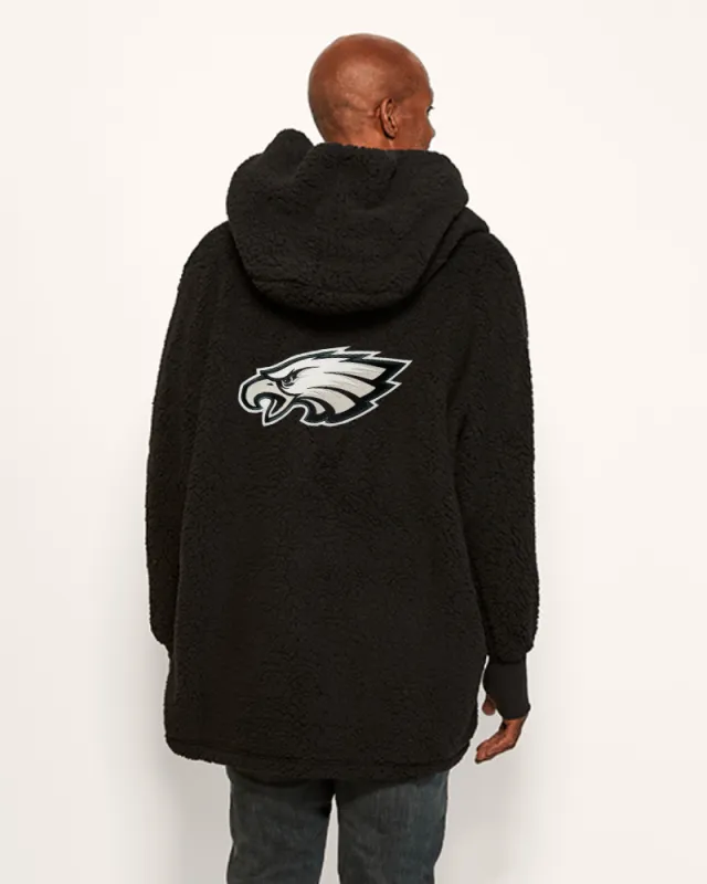 Philadelphia Eagles Sherpa Lounger Jacket sold by Jill Martin