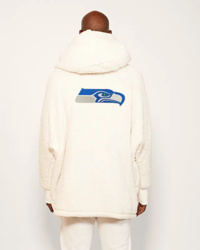 Seattle Seahawks Sherpa Lounger Jacket sold by Jill Martin
