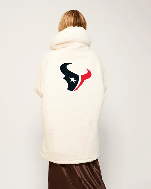 Houston Texans Sherpa Lounger Jacket sold by Jill Martin