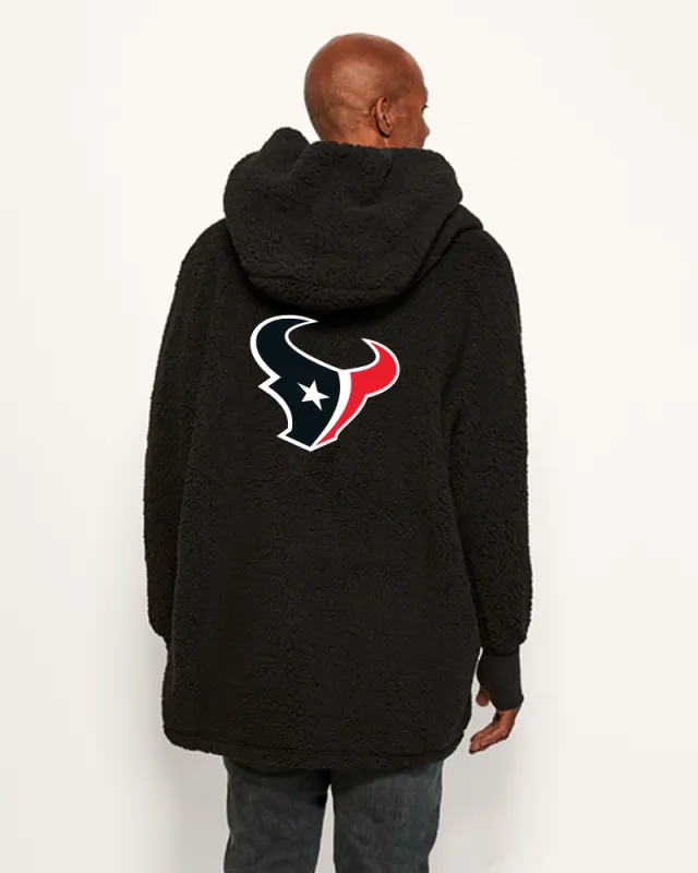 Houston Texans Sherpa Lounger Jacket sold by Jill Martin