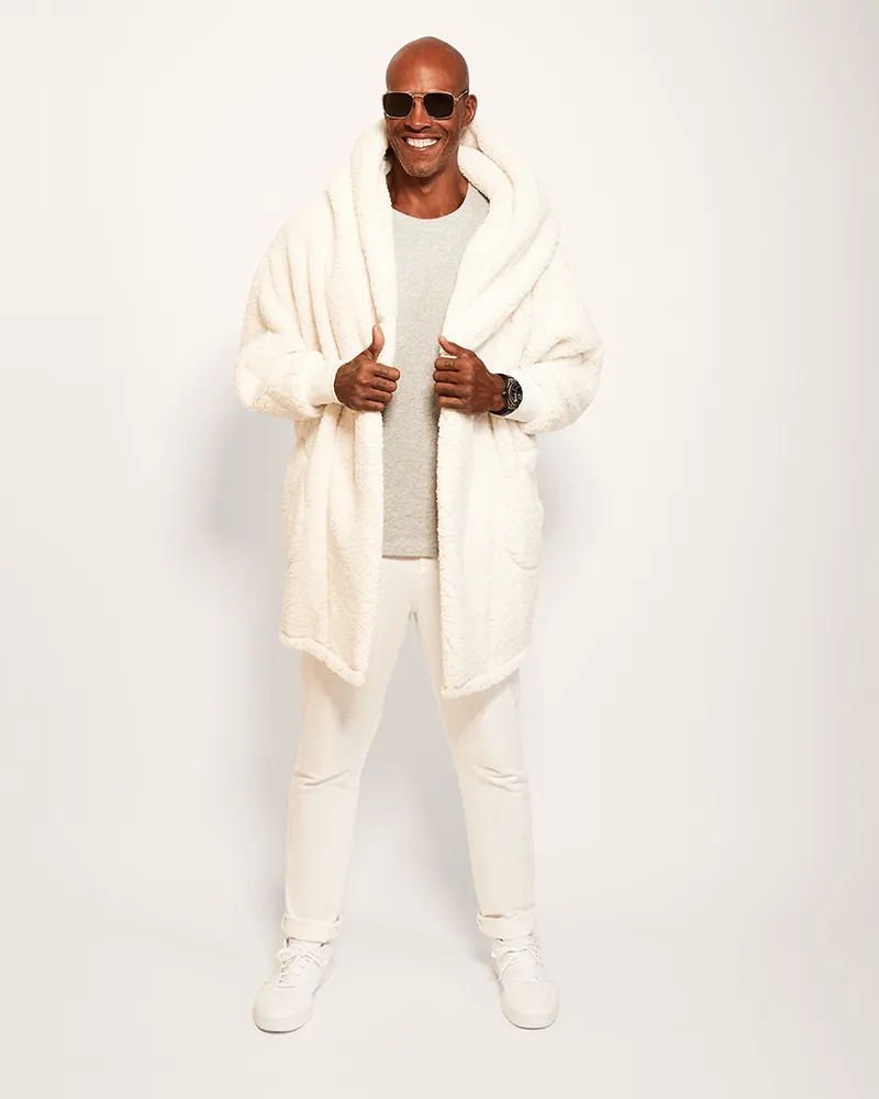 Washington Commanders Sherpa Lounger Jacket sold by Jill Martin product image thumbnail 4